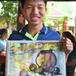 IMG_9414 (Watercolor Art Workshops at Joy’s House, Chiang Mai, Thailand. 2014)