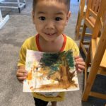 Watercolors by the children 7
