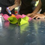 IN – MAKING PAPER FLOWERS